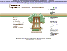 Tablet Screenshot of biolchinilegno.com